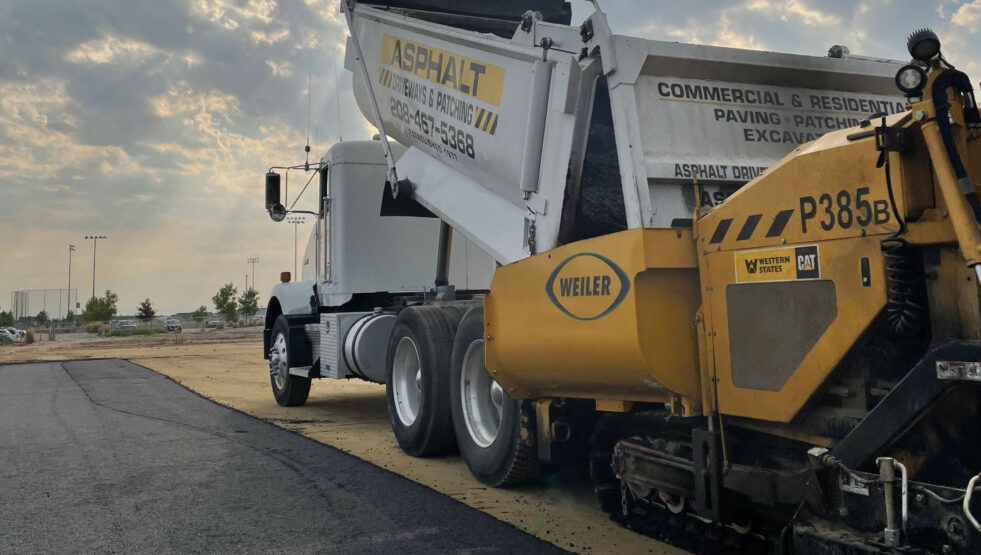 Asphalt Driveways & Patching Truck